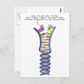 DNA-afbraak - Briefkaart 2 (Voorkant / Achterkant)