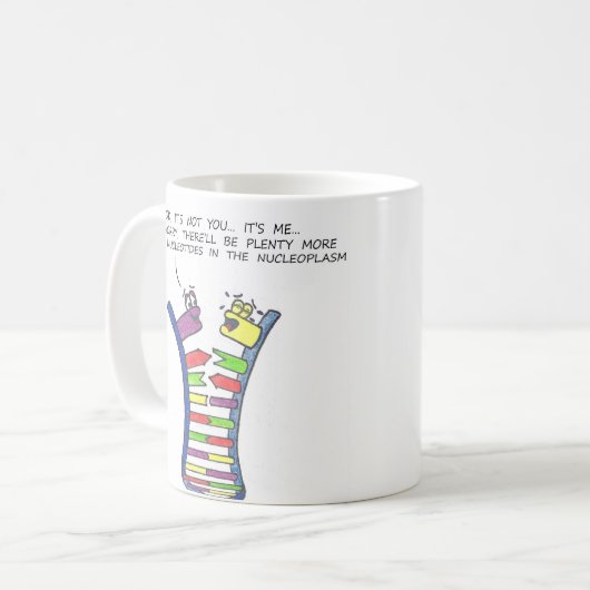 DNA-afbraak - Mok (Voorkant links)