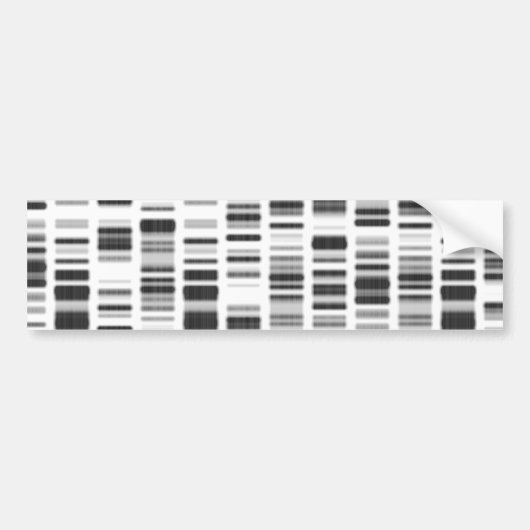 DNA-afdrukken - Bumpersticker (Voorkant)