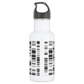 DNA-afdrukken - Waterfles (Achterkant)