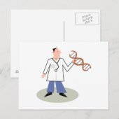 DNA-arts Briefkaart (Voorkant / Achterkant)