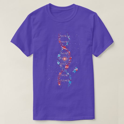 DNA Astronaut Galaxy We Are Stardust van Tobe Fons T-shirt (Design voorkant)