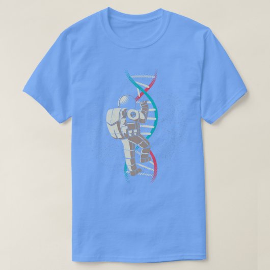 DNA Astronaut Science Trappen van Tobe Fonseca T-shirt (Design voorkant)