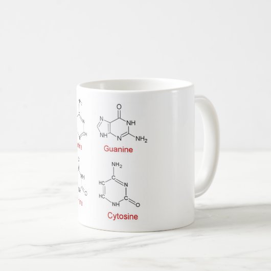 DNA-basen Koffiemok (Voorkant rechts)