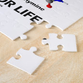 DNA basen voor leven (moleculaire structuur) Legpuzzel (Zijkant)