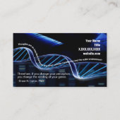 DNA-bekrachtigende Visitekaartjes (Achterkant)