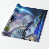DNA-bewustmakingsontwerp Cadeaupapier (Uitgerold)