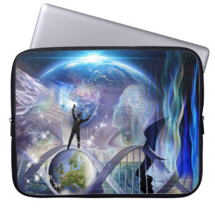 DNA-bewustmakingsontwerp Laptop Sleeve
