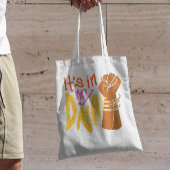 Dna Black History Maand Fist Tote Bag