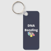 DNA Bonding Aluminium Rechthoek Sleutelhanger (Voorkant)