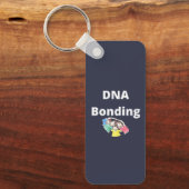 DNA Bonding Aluminium Rechthoek Sleutelhanger (Voorkant)