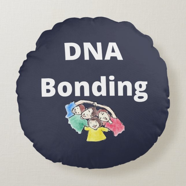 Dna Bonding Ronde Kussen (Voorkant)