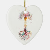 DNA-boom Keramisch Ornament (Rechts)