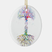 DNA-boom Keramisch Ornament (Rechts)