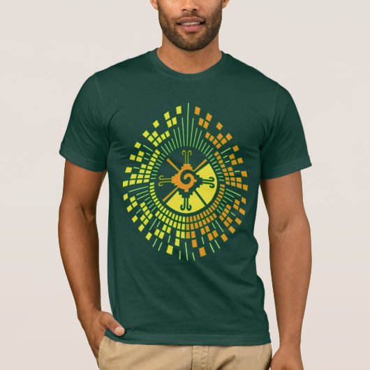 DNA-boom van Hunab Ku Mayan T-shirt (Voorkant)