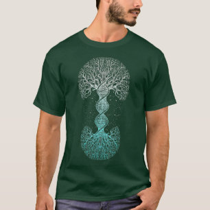 DNA-boom van life Science van Genetics Earth Day G T-shirt