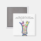 DNA Break-Up - Koelkastmagneet Magneet (Voorkant / Achterkant)