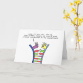 DNA-break-up - Wenskaarten Kaart (Gele Bloem)