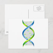 DNA BRIEFKAART (Voorkant / Achterkant)