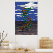 DNA Buiten Poster (Keuken)