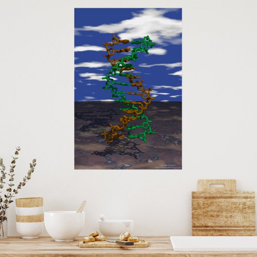 DNA Buiten Poster (Keuken)