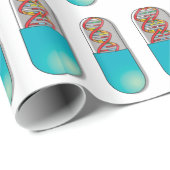 DNA-capsule Medische Wetenschap Cadeaupapier (Rol Hoek)