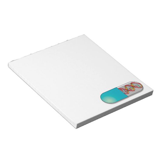 DNA Capsule Science Notitieblok (Schuin)