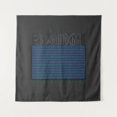 DNA-code, genetische manipulatie, DNA-helix Wandkleed (Voorkant)