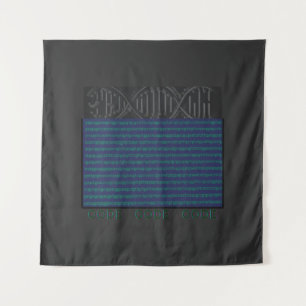 DNA-code, genetische manipulatie, DNA-helix Wandkleed