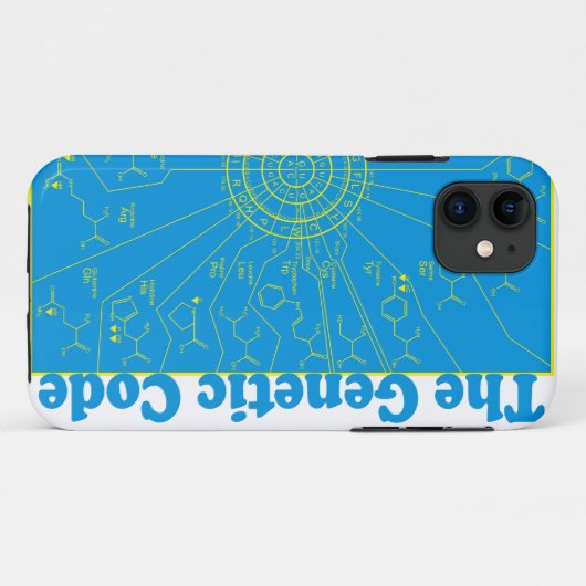 dna, code, hoesje telefoon (Achterkant (horizontaal))