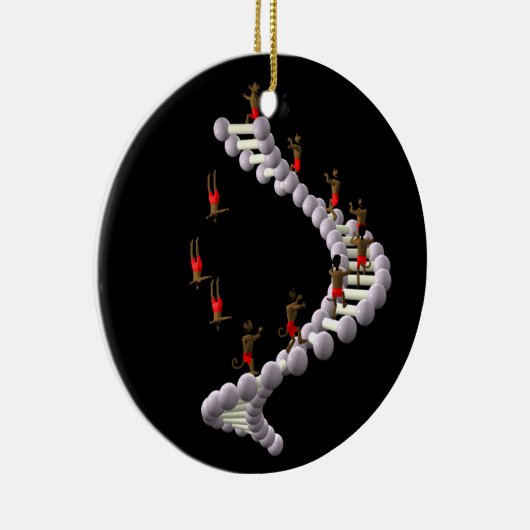 DNA: Darwins evolutie Keramisch Ornament (Rechts)