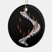 DNA: Darwins evolutie Keramisch Ornament (Links)