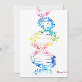 DNA, de spiraal van het leven Kaart