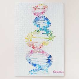 DNA, de spiraal van het leven Legpuzzel