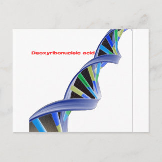 DNA - desoxyribonucleïnezuur Briefkaart