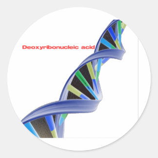 DNA - desoxyribonucleïnezuur Ronde Sticker