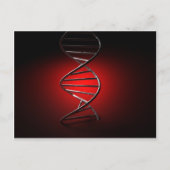 DNA Double Helix Briefkaart (Voorkant)