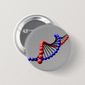 DNA - Double Helix-Button Ronde Button 5,7 Cm (Voorkant /achterkant)