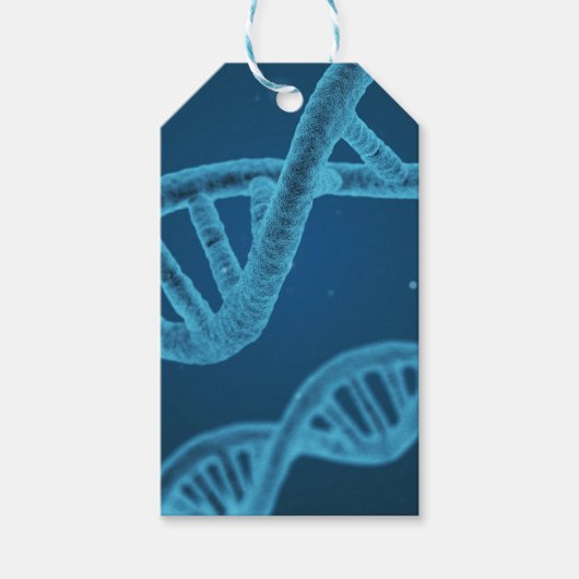 DNA Double Helix Cadeaulabel (Voorkant)