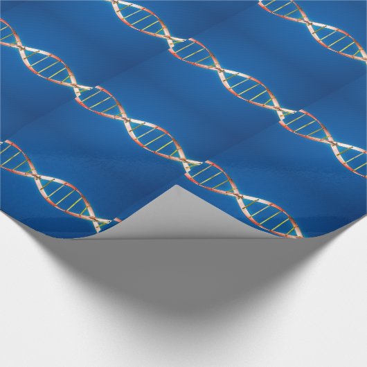 DNA Double Helix Cadeaupapier (Hoek)