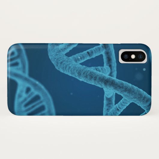 DNA Double Helix Case-Mate iPhone Case (Achterkant (horizontaal))