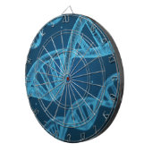 DNA Double Helix Dartbord (Voorkant Rechts)