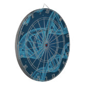 DNA Double Helix Dartbord (Voorkant Links)