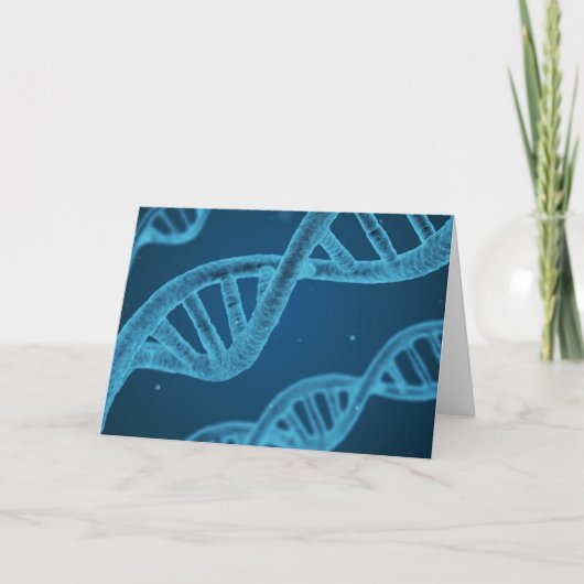 DNA Double Helix Kaart (Voorkant)