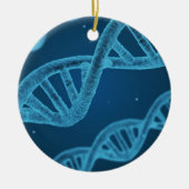 DNA Double Helix Keramisch Ornament (Voorkant)