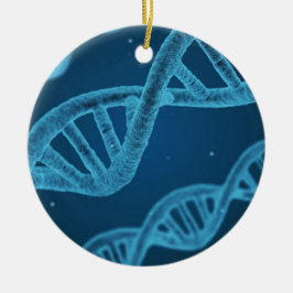 DNA Double Helix Keramisch Ornament