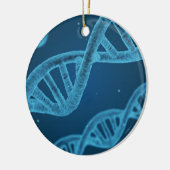 DNA Double Helix Keramisch Ornament (Links)