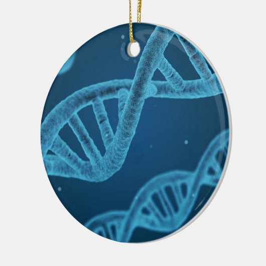 DNA Double Helix Keramisch Ornament (Links)