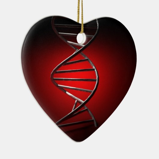 DNA Double Helix Keramisch Ornament (Rechts)