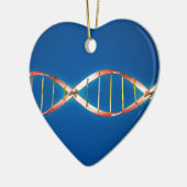 DNA Double Helix Keramisch Ornament (Links)